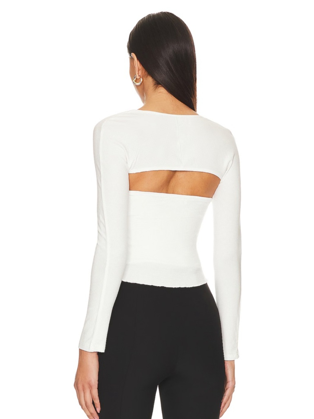 REVOLVE SUPERDOWN Off White Bolero Shrug - Picture 2 of 12